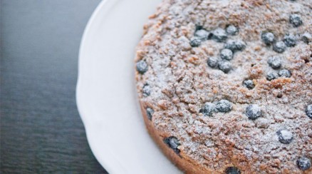 Blueberry Crumble Cake - Feature Image