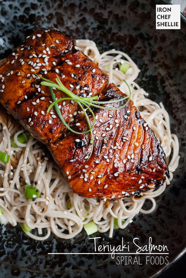 Teriyaki Salmon With Soba Noodles « Iron Chef Shellie