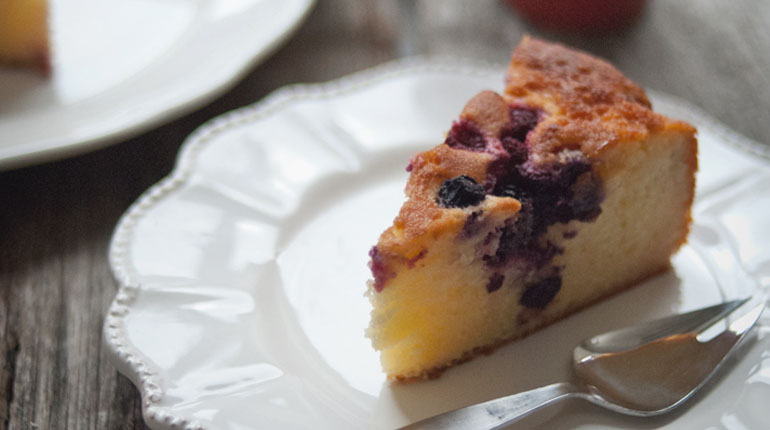 Yoghurt Berry Elderflower Cake_Feature Image