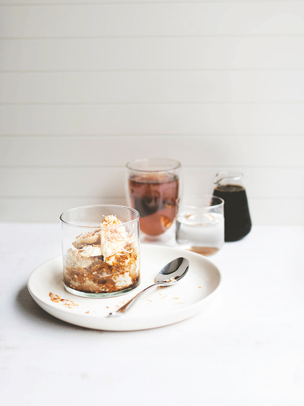 Coconut Quinoa Porridge with Palm Sugar and Banana