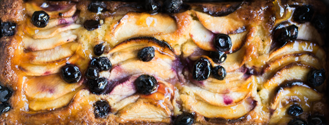 Apple and Blueberry Loaf Primrose Bakery