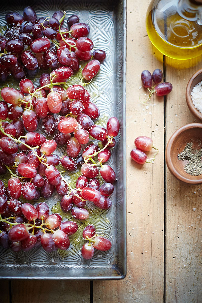 Grapes before roasting