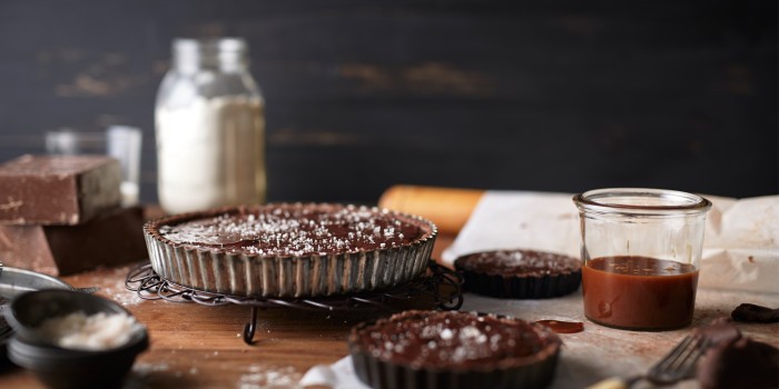 chocolate salted caramel tart_FEATURE