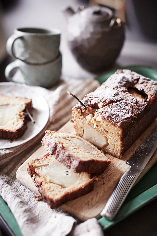 Chai Poached Pear Loaf