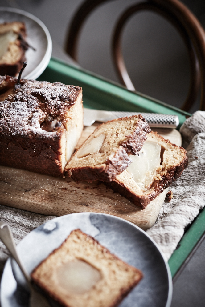 Chai Poached Pear Loaf