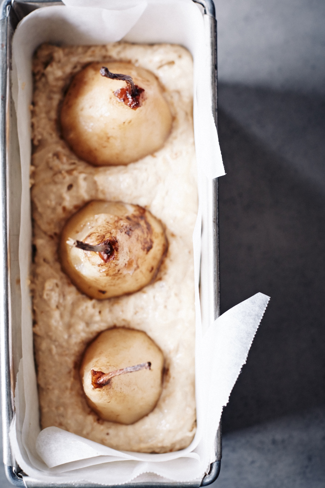 Chai Poached Pear Loaf