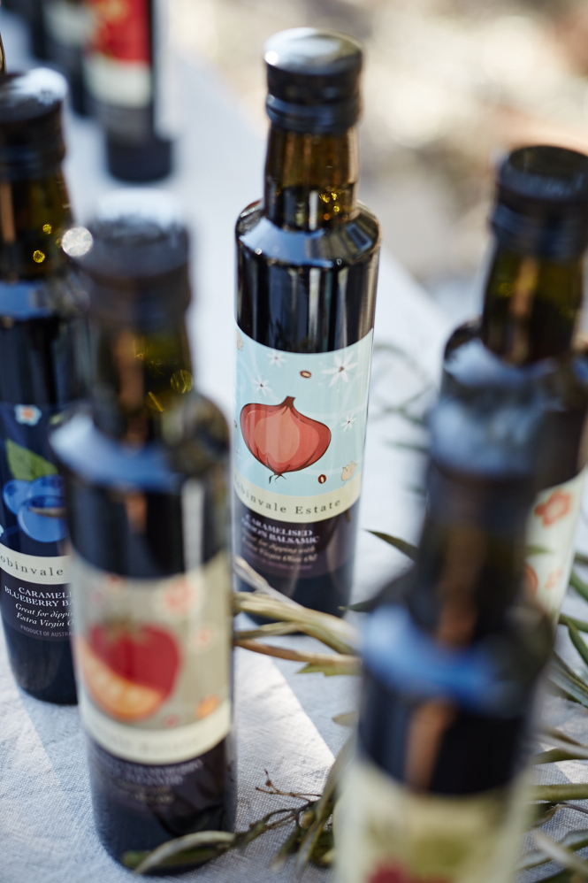 Award winning oils, vinegars and dressings at Robinvale Estate