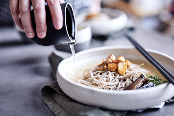 Vegan Scallops with Soba Noodles - 109332 1