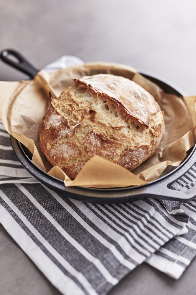 Cheaters No Knead Dutch Oven Sourdough Bread. - Half Baked Harvest