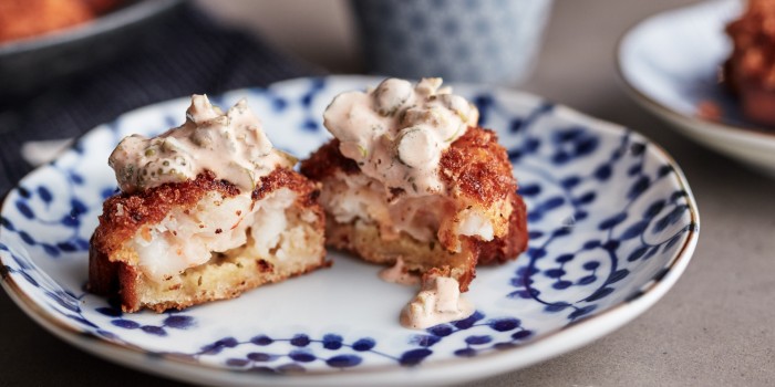 Dan Hong Garlic Bread Prawn Toast