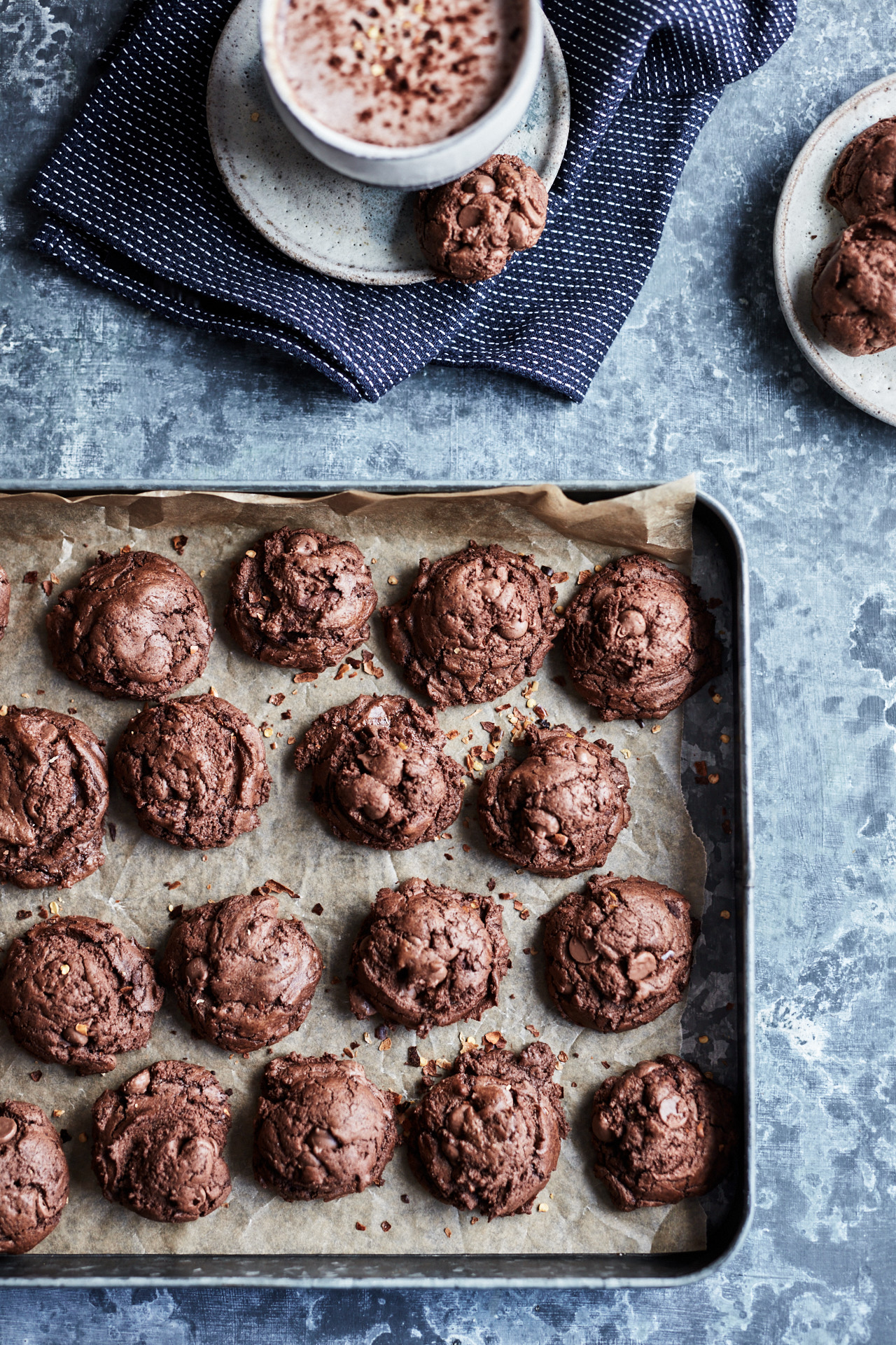 Hot Chocolate Cookies Iron Chef Shellie