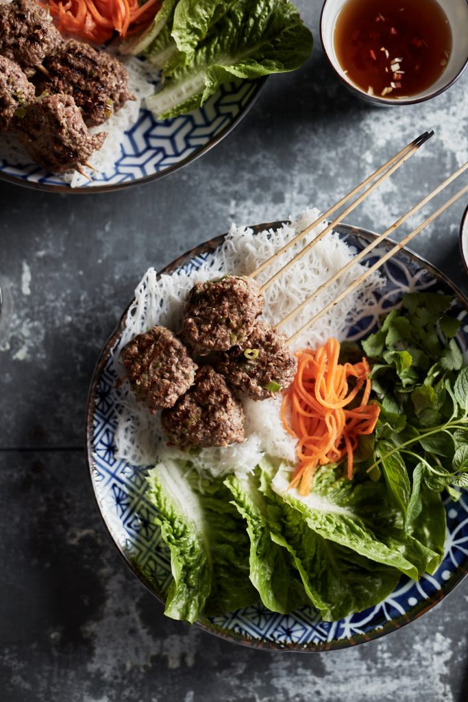 Cha Bo Vietnamese Grilled Beef Patties